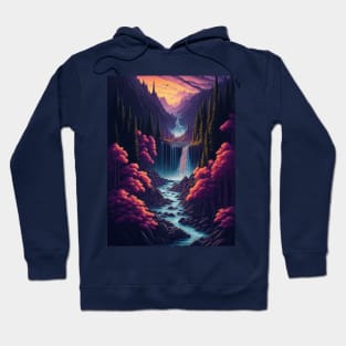 water fall t-shirt Hoodie